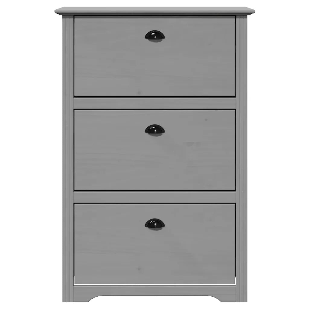 Scarpiera BODO Grigia 80x35x118 cm