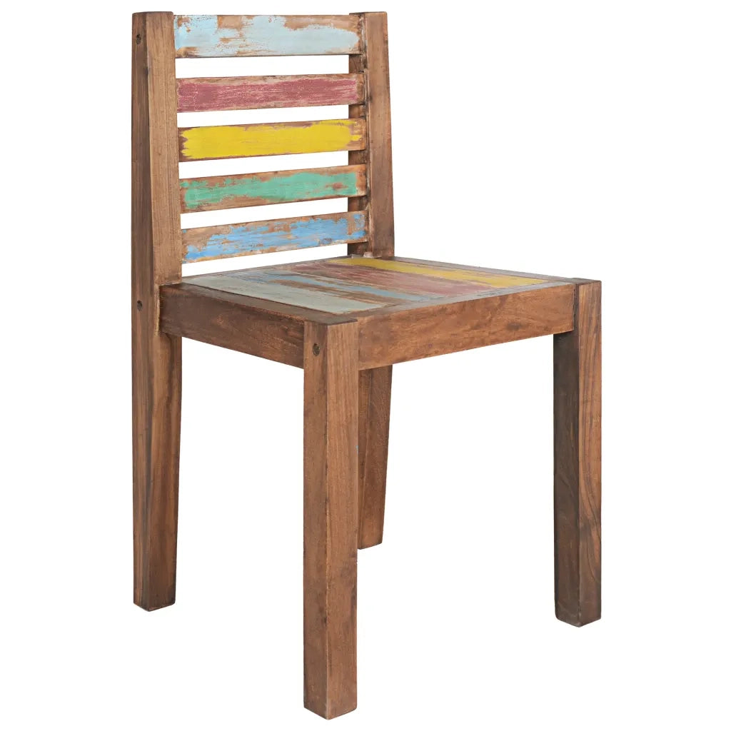 Sedie da Pranzo 6 pz in Legno Massello di Recupero 3082891