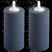 Airstone per Acquario/Vasca - 2 Stuks - 10 cm - Bocchette d'Aria - Diffusore/Airstone - Connettabile 4 mm/6 mm - Piatto d'Ossigeno per Acquario/Vasca - Duraturo e Sicuro