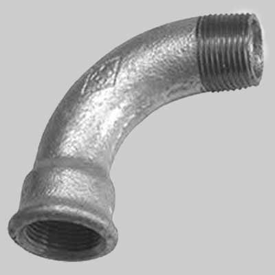 CURVA A 90  ° MASCHIO/FEMMINA ZINCATA  2     MADE IN ITALY