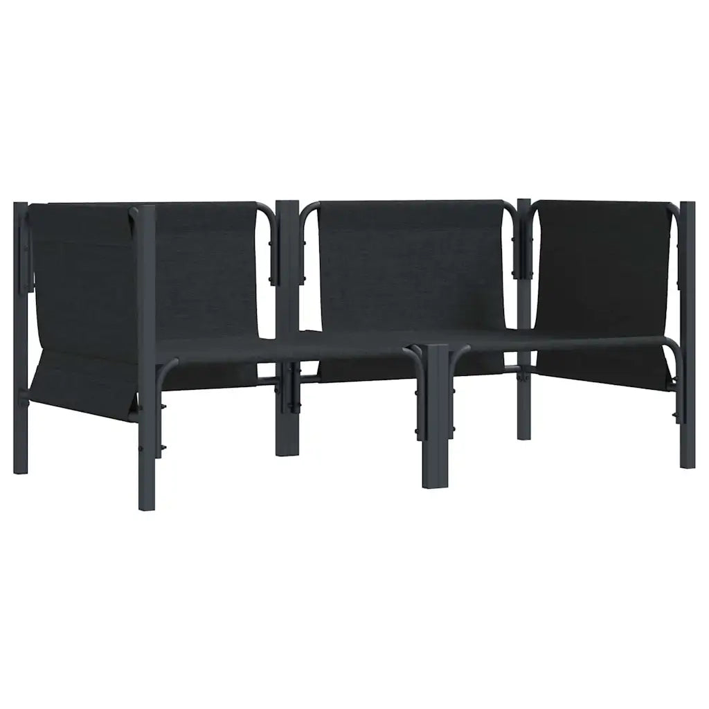 Mobili da Esterno 2 Pezzo Antracite 80 x 80 x 71 cm Acciaio CFW8751103