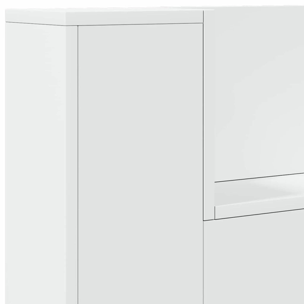 Testiera Letto Bianco Legno ingegnerizzato