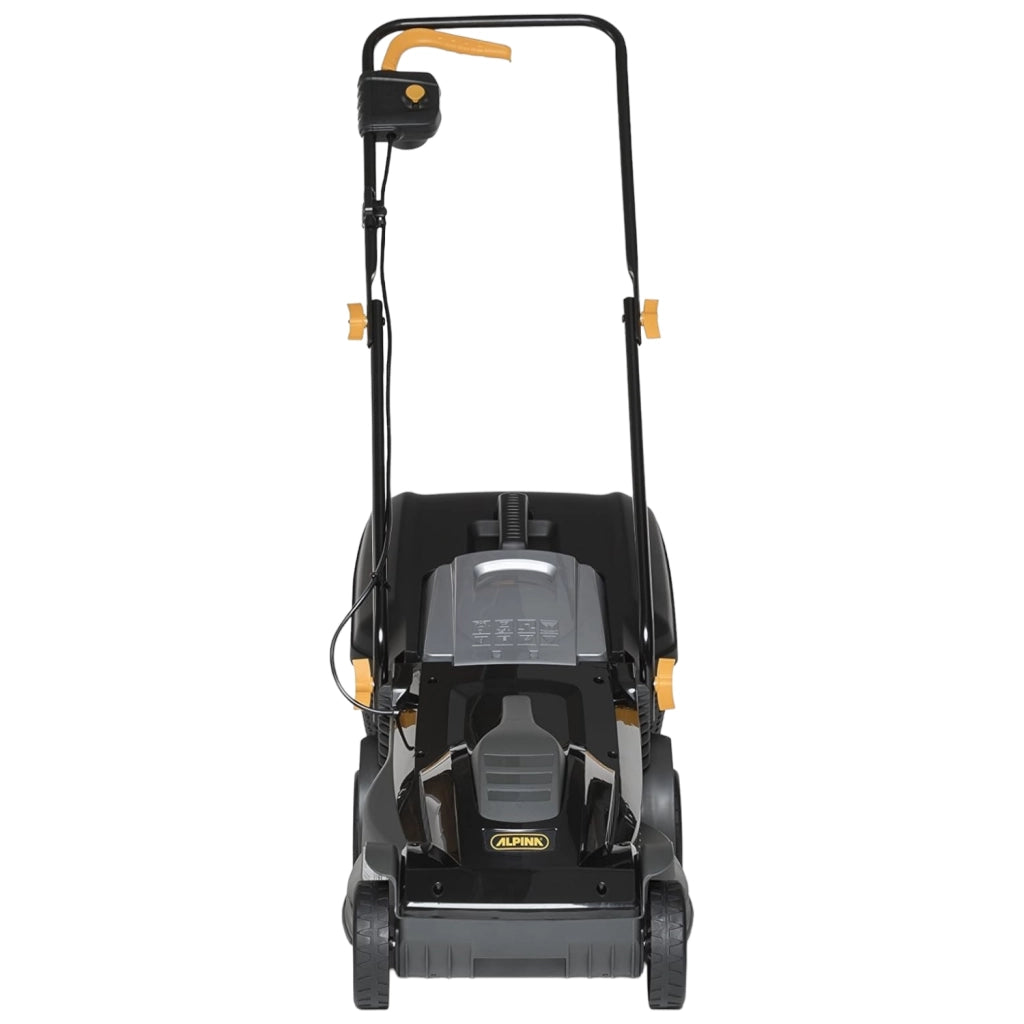 Alpina Rasaerba Elettrico BL 320 E, Larghezza Taglio 32 cm, Motore da 1000 W, fino a 300 m², Altezza di Taglio Regolabi