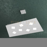 NOTE SOSPENSIONE 7+4 LUCI BIEMISSIONE LUCI GRIGIO 1140-S7+4-GR