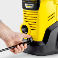 KARCHER Idropulitrice K 3 FJ - Allacciamento elettrico: 1 / 220 – 240 / 50 – 60 V / Hz - Pressione: 20 – max. 120 / 2 – max. 12 bar / MPa - Portata: max. 380 l/h
