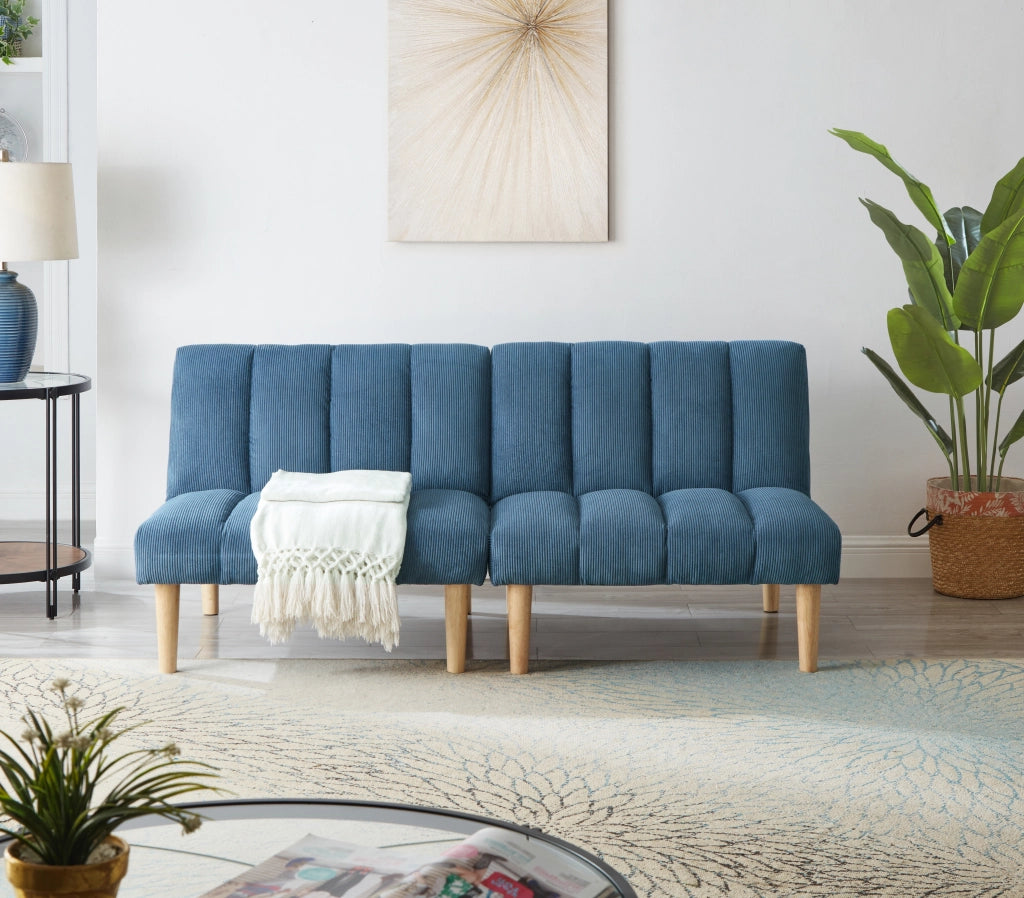 Divano Letto 2 Posti 167 cm ¨C MINIMAL ¨C Tessuto, Schienale Reclinabile