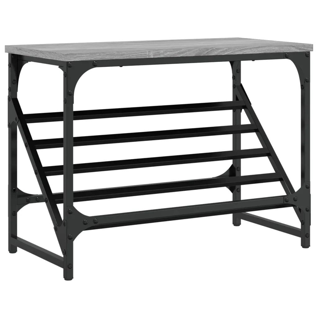 Scarpiera | Mobile per scarpe Grigio Sonoma 60x30x45 cm in Legno Multistrato