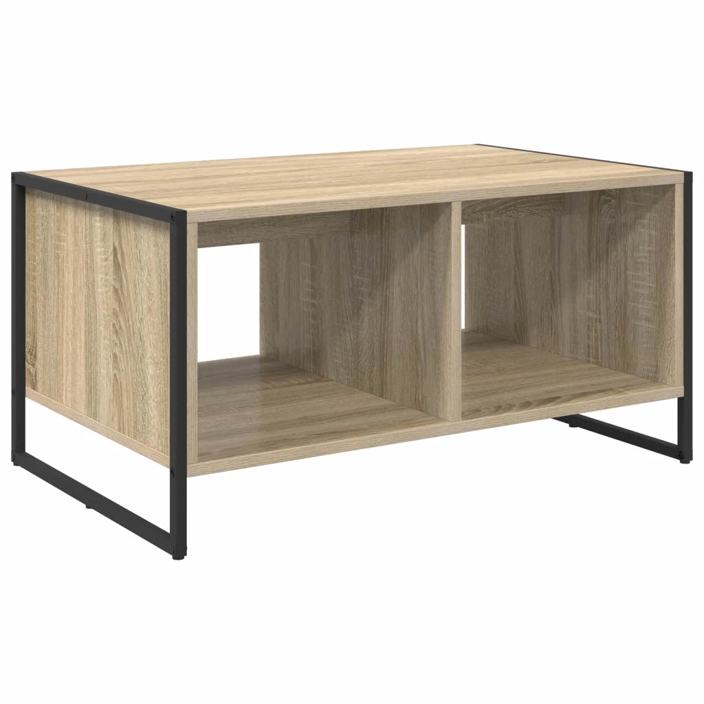 Tavolino da salotto Sonoma 80 x 50 x 40 cm Legno multistrato