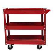 Carrelli da Officina Portautensili con 3 Ripiani 2 pz CFW2670546