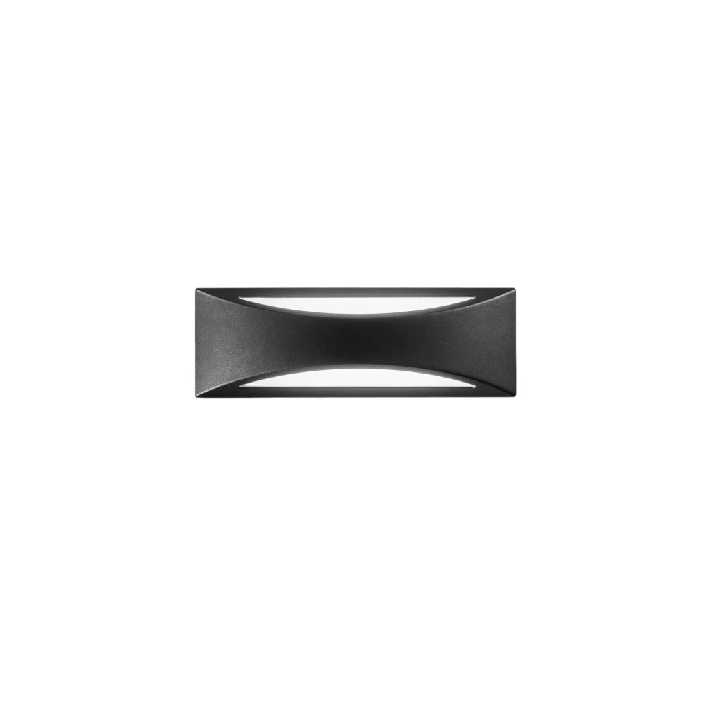 APPLIQUE LED WEISS NERA 16W 1800LM CCT 3000K / 4000K IP54 36X11,3X12CM