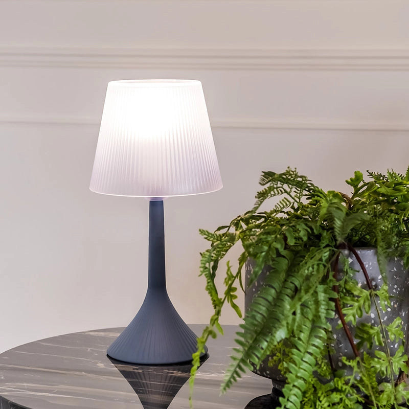 LAMPADA DUSE WIRELESS LED 4000°K 9 Volt  3.6-5W Intensità dimmerabile OTTANIO OPACO