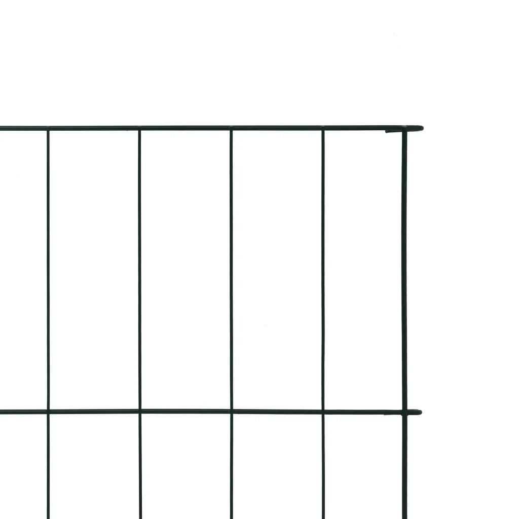 Set Recinzione da Giardino 115x79 cm Verde 146105