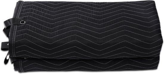 Plafondo assorbente 96" x 80", grande pellicola assorbente con occhielli per bloccare il rumore acustico, blocco luce per porte, nero