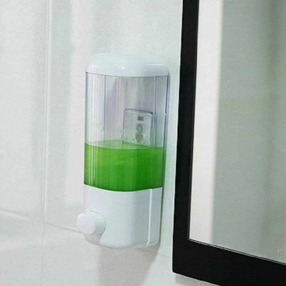 Trade Shop - Dispenser Erogatore Per Sapone Liquido Gel Igienizzante Mani A Muro Distributore -