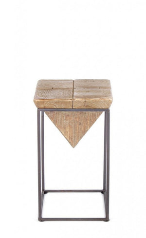 Sgabello Prismy H46 in Legno