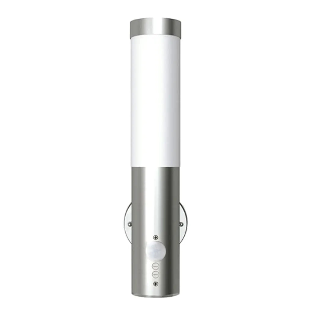 Lampade da parete per esterni 2 pezzi con sensore di movimento in acciaio inossidabile 160164