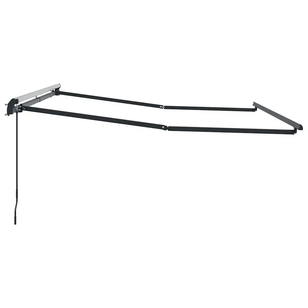 vidaXL Tenda da Sole Antracite 3,5 x 2,5 m Metallo