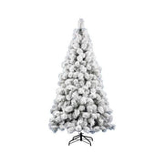 Albero di natale d. 1,27 x h. 2,4 m saint moritz verde innevato - 8009534015575