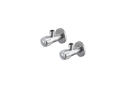 Rubinetto d'arresto acciaio inox Vema TIBER STEEL P000148 Satinato