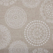 Decorazione da parete in stoffa di canapa, accessori per la casa, rivestimenti leggeri, tovaglie da tavolo, cuscini, tende, borse, 100 cm lunghezza x 280 cm larghezza, Tattoo, Beige - 1 metro