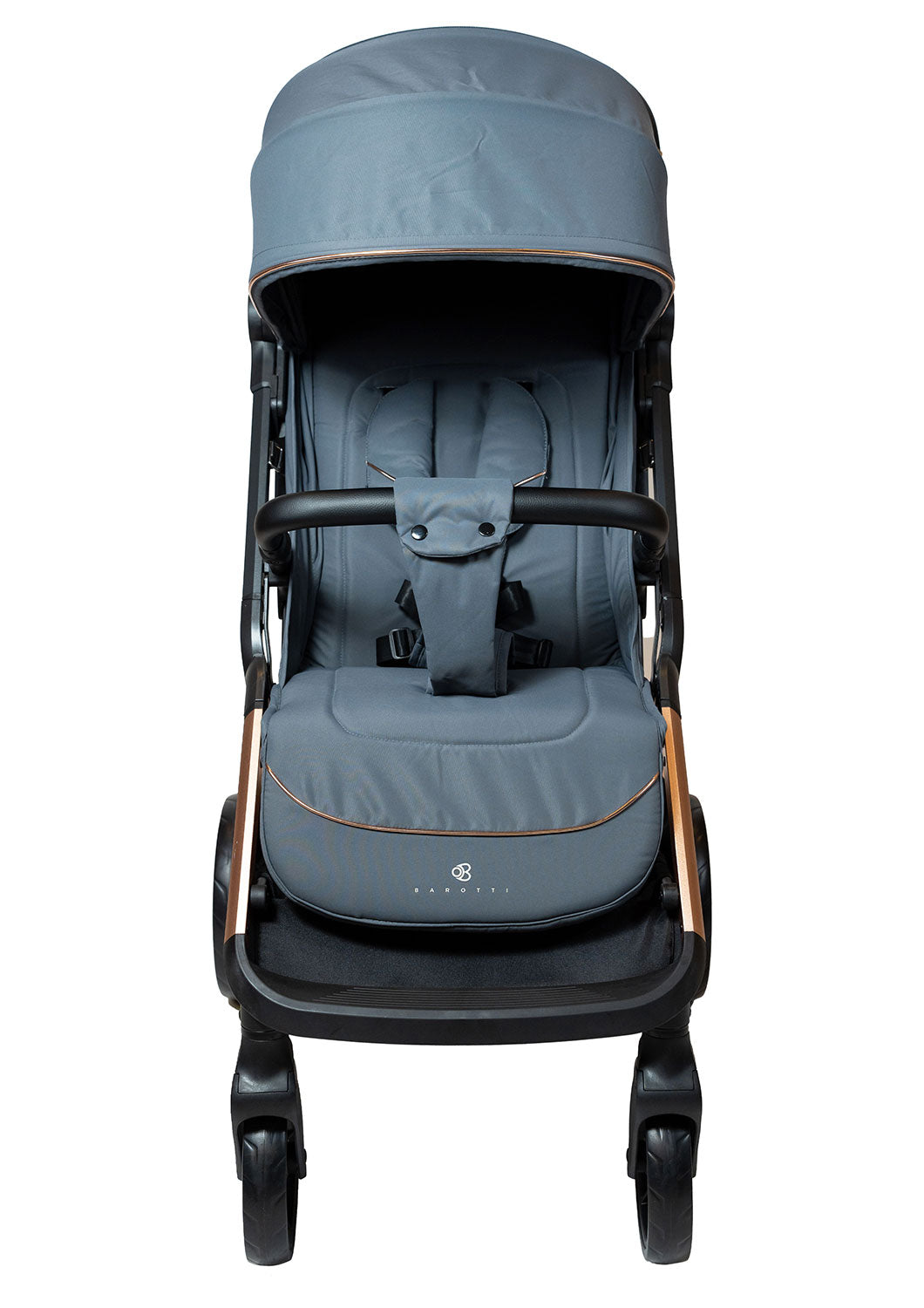 Passeggino Pieghevole Chiusura Automatica per Bambini Barotti Mega Antracite