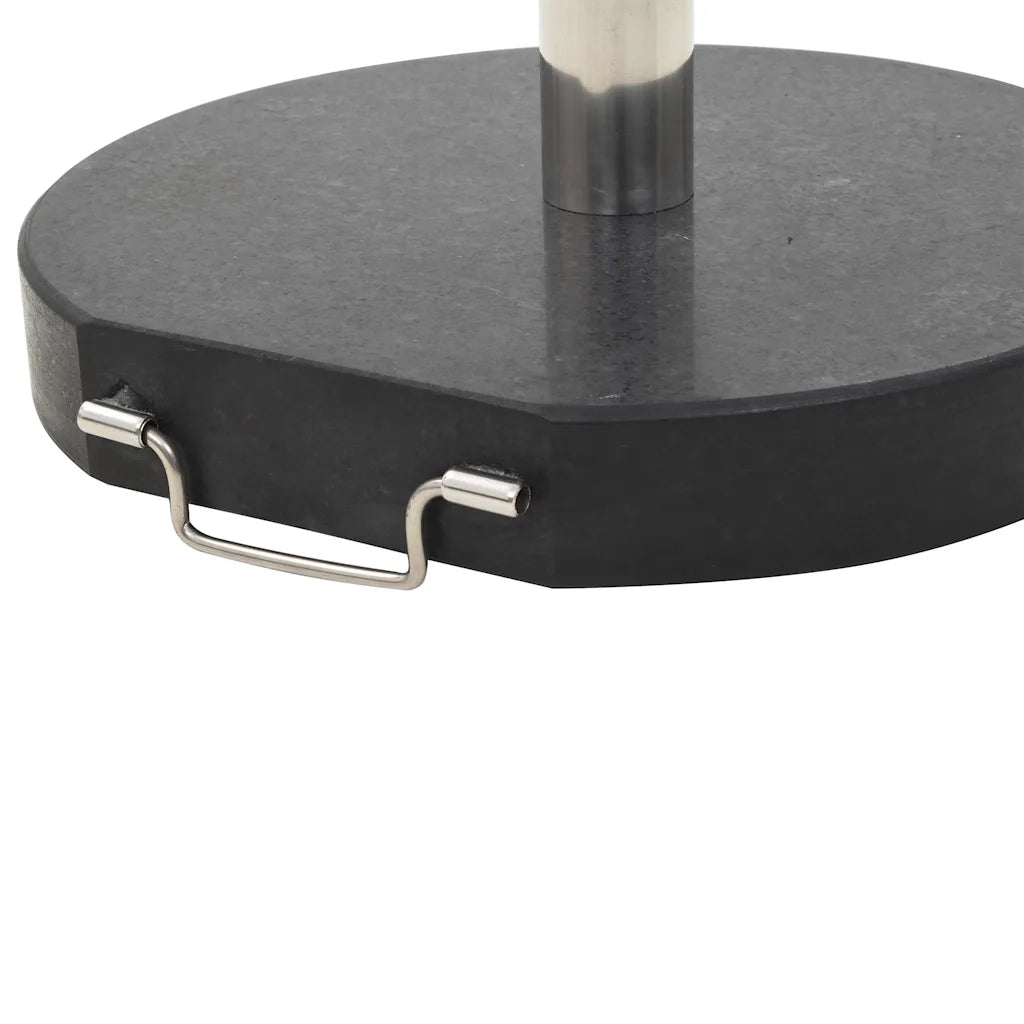 Base per Ombrellone in Granito 28,5 kg Circolare Nera CFW7990625