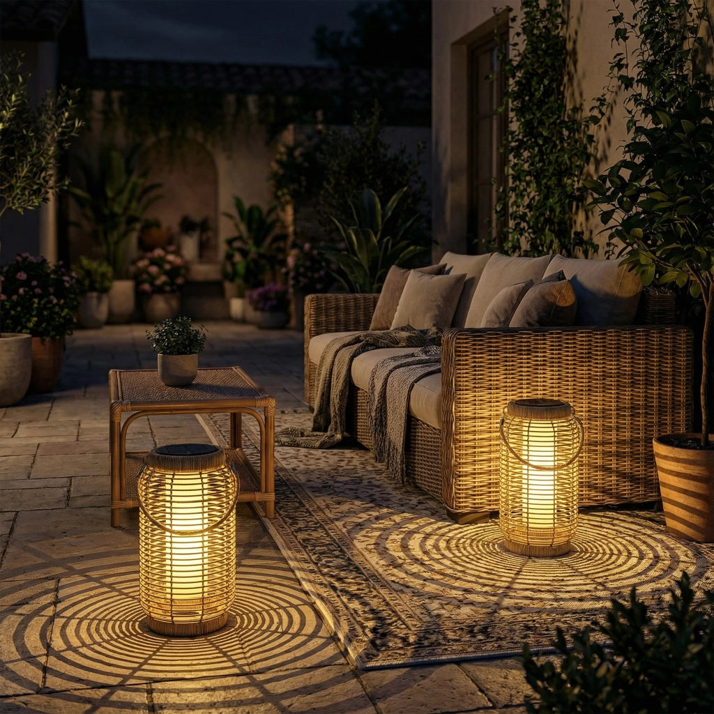Lampada da Giardino Solare ¨C zephmum ¨C Sable 2 Pezzi