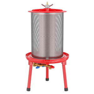 Idropressa per frutta da 20 litri in acciaio inox, 3 bar, con membrana, Pressa ad acqua