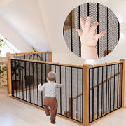 Rete di Sicurezza - Impermeabile Tessuto a Maglia in Poliestere - 3 Metri - Per Bambini/Animali Domestici - Installazione Facile - Progettazione Resistente ai Colpi - Rete di Sicurezza