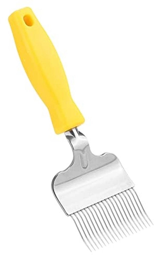 Attrezzo per apicoltura professionale - Vorpaia per apicoltura - Acciaio inossidabile - Resistenze elevata - Giallo - Penna per miele - Attrezzo per apicoltura - Adatto per apicoltura - 22L x ...