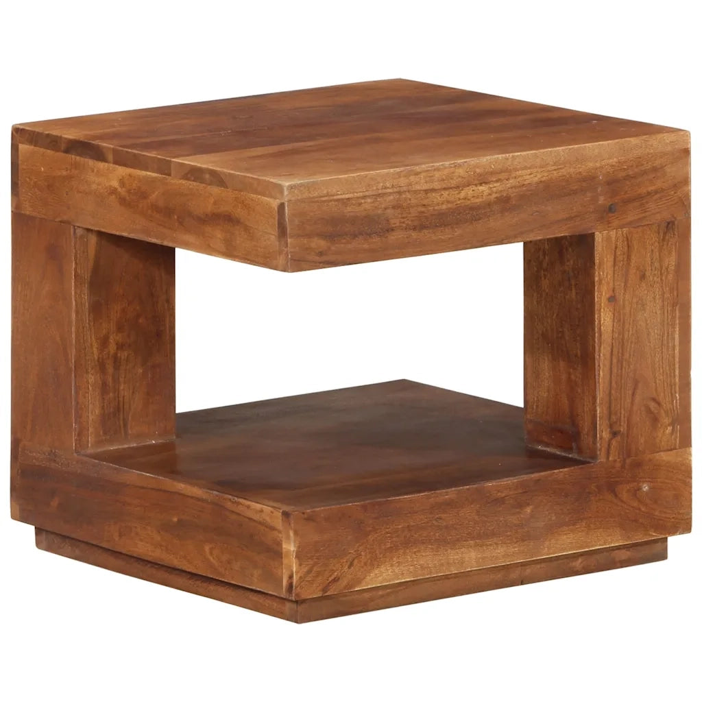 Tavolo da salotto | Tavolino da caff¨¨ | Tavolino da Soggiorno 45x45x40 cm in Legno Massello di Acacia