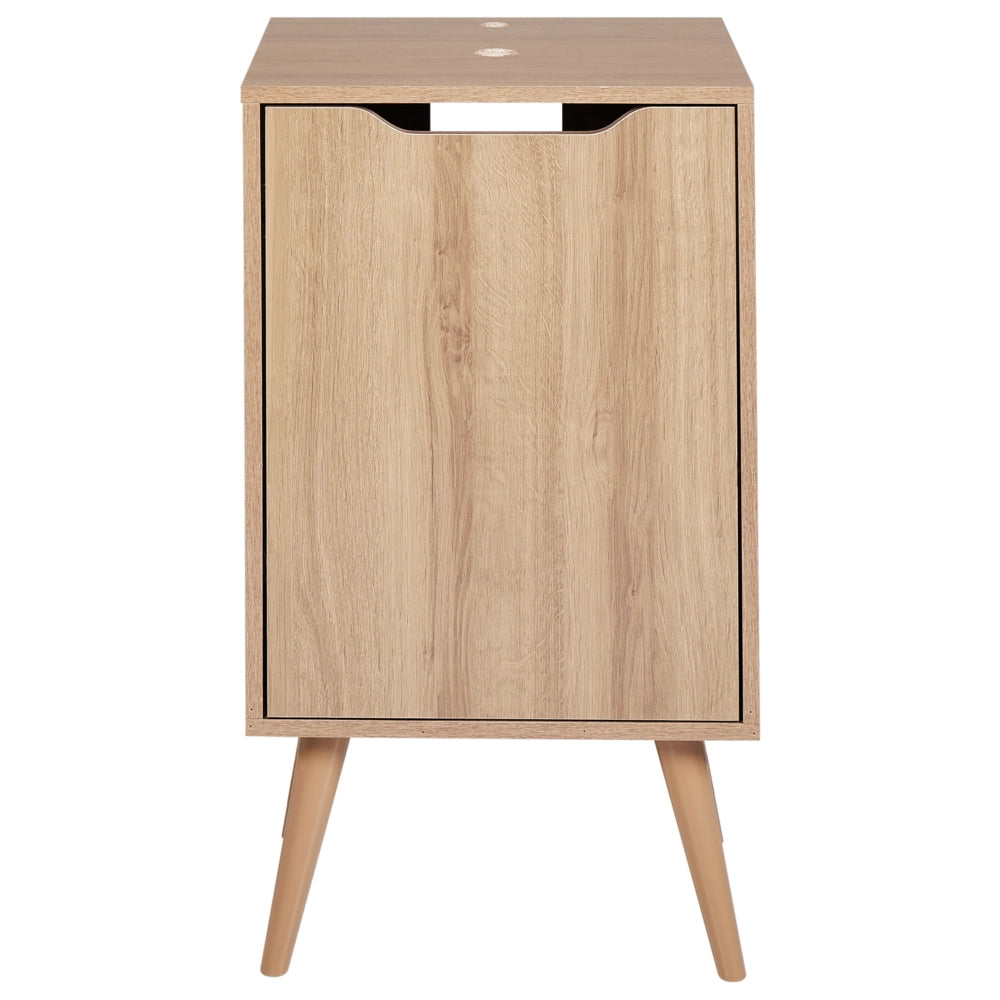 Mobile per lavabo per bagno con ripiani MDP Marrone chiaro 45 x 80 cm xon portaoggetti stile raffinato
