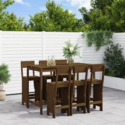 Set Bar da Giardino 7 pz ambra in Legno Massello di Pino 3157814