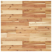 Piano Tavolo | Superficie Tavolo | Piano Scrivania Quadrato 70x70x4 cm in Legno Massello di Acacia