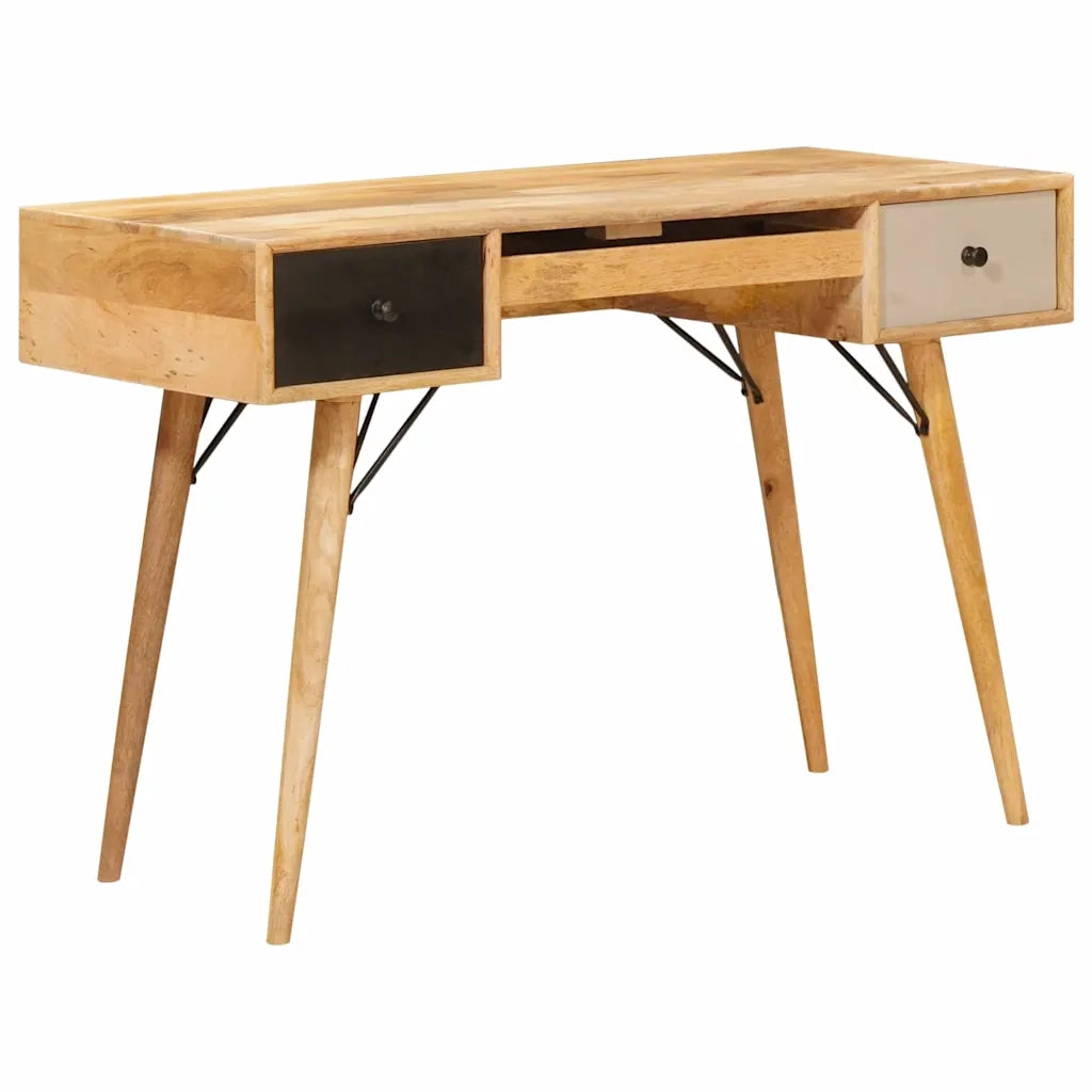 Scrivania Marrone 110 x 55 x 76 cm Legno di mango massello 4104606