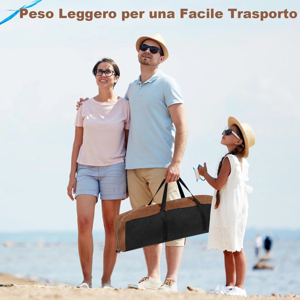 Tenda Spogliatoio da Esterno a 2 Stanze, Tenda da Doccia da Campeggio con Parapioggia Rimovibile, Stendibiancheria e Borsa, Tenda per WC Doccia per Campeggio, Spiaggia e Pesca