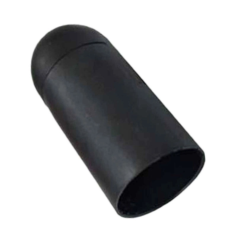 2 Pezzi Portalampade E14, Portalampada in Termoplastico Nero Slim Cilindro