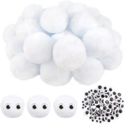 Pomponi decorativi da 30 pezzi 60 mm - Fili di seta da 100 pezzi - Kit di attività manuali - Attività manuali per hobby - Decorazioni - Qualità eccellente - Pomponi per hobby