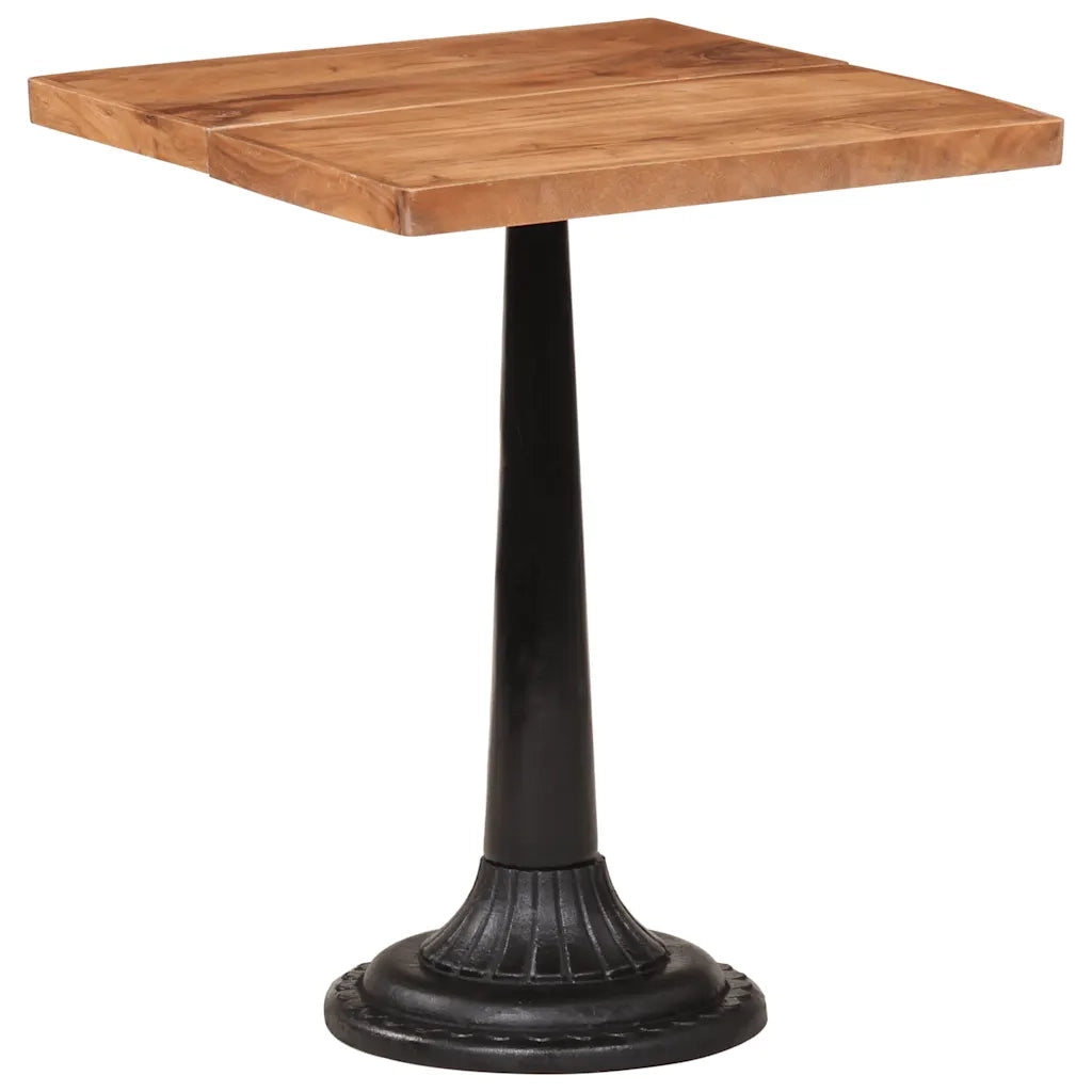 Tavolo da Bistrot 60x60x76 cm in Legno Massello di Acacia 321091
