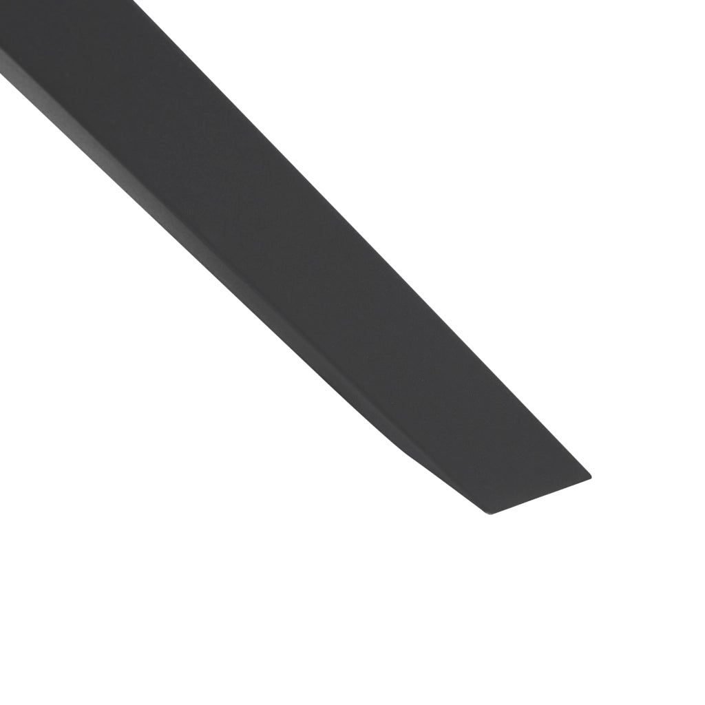 Set di 2 Gambe a Forma di X Maribo per Mobili 'Fai da Te' - Altezza 72 cm - Acciaio Nero [en.casa]