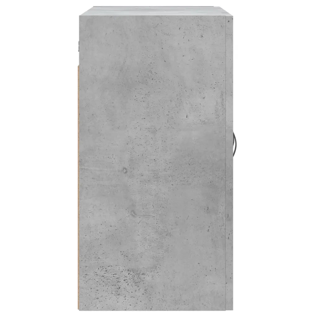 vidaXL Mobile a Parete Grigio Cemento 60x31x60 cm in Legno Multistrato
