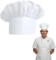 Cappello da Cucina Unisex - Flessibile - Cotone/Poliester - Elastico - Sostenibile - Leggero - Cappello da Chef
