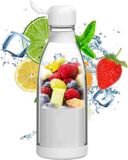 Mini Blender Portatile 300 ml - Shaker con Ricarica USB Personale - Smoothie Sap Milkshake - Lame in Acciaio Inossidabile 304 - PP di Classe Alimentare - Cavo USB Incluso