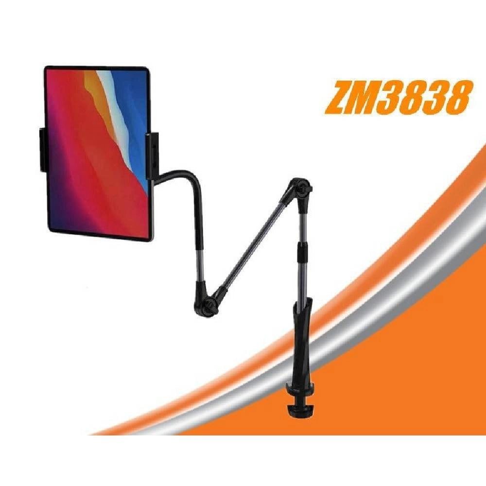 Trade Shop - Supporto Universale Staffa Da Scrivania Regolabile Per Tablet Smartphone Zm3838 -