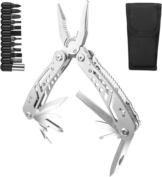 Tang multifunzionale pieghevole - 11-in-1 multitool in acciaio inossidabile