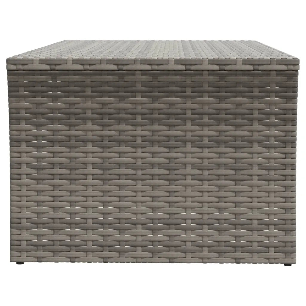 Tavolino Grigio 100x50x40 cm in Polyrattan 319391