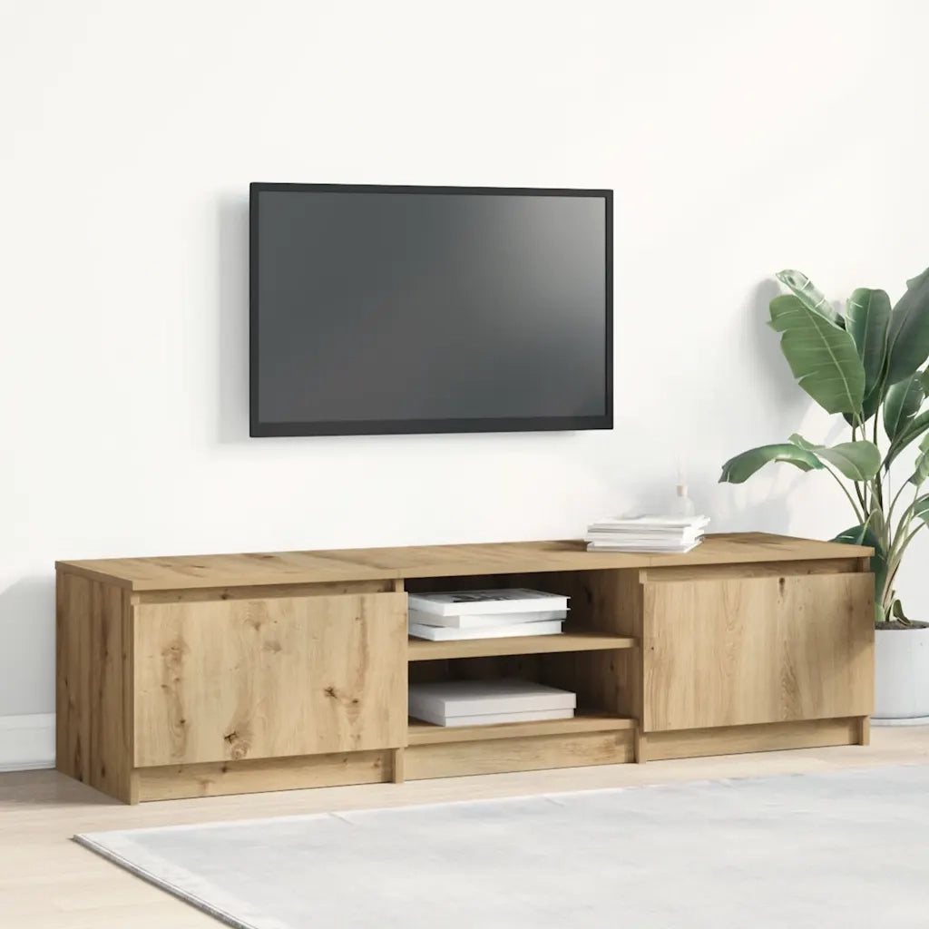 Mobile Porta TV Rovere Artigianale 140x40x36 cm Multistrato 861139