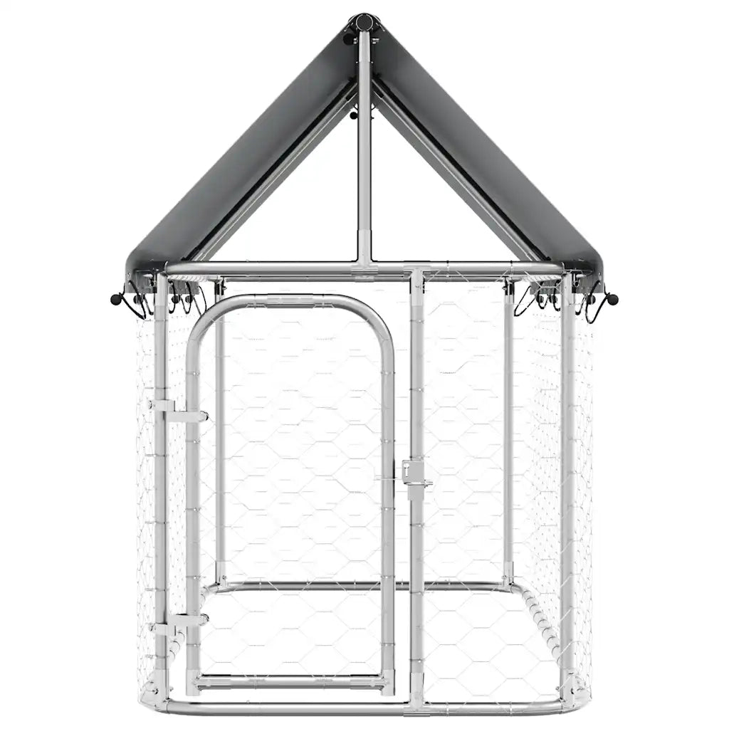 Gabbia per Cani da Esterno con Tetto 200x100x150 cm CFW1187157