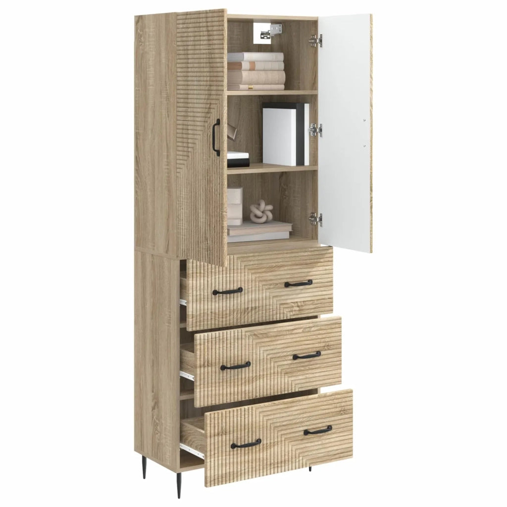 Set di armadi 2 pcs Rovere Sonoma 66 x 34,5 x 90 cm