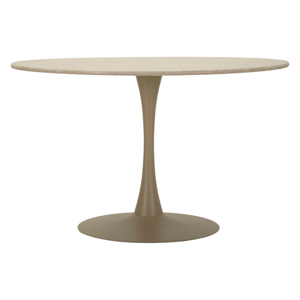Ceduna, Tavolo Fisso 4 Posti, 120x120x86h cm Bianco Crema